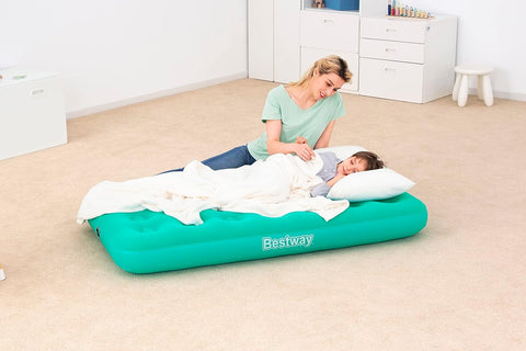 Bestway DrowsyDreamer Airbed With Manual Hand Pump 158x89x18cm