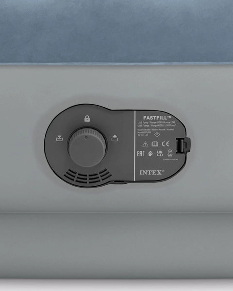 Intex Dura-Beam Plus Airbed With Fastfill USB Pump 191x99x36cm