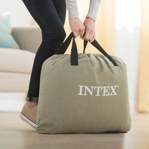 Intex Dura-Beam Prime Comfort Elevated Built-in-Pump 191x99x 51cm