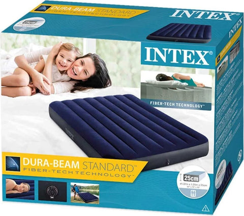 Intex Full Dura-Beam Series Classic Downy Airbed 191x132x25cm