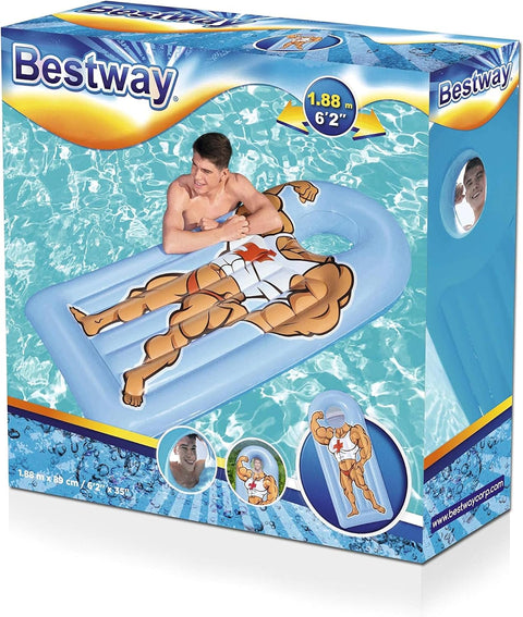 Bestway Face Flip Pool Air Mat 188x89cm