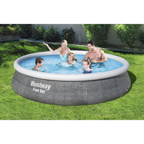Bestway Fast Set Above Ground Round Pool 396x84cm