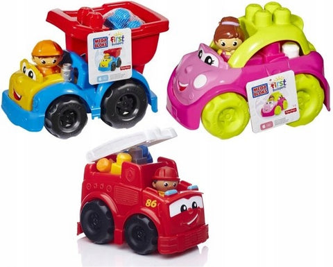 Mega Bloks First Builders Lil' Vehicles Mixed Assortment