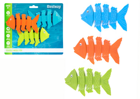 Bestway Squiggle Wiggle Dive Fish Toys
