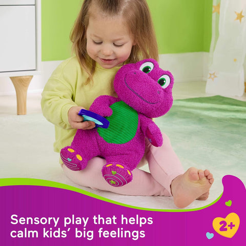 Fisher-Price Barney's World Sensory Barney Plush 33cm