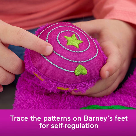 Fisher-Price Barney's World Sensory Barney Plush 33cm