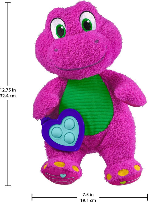 Fisher-Price Barney's World Sensory Barney Plush 33cm
