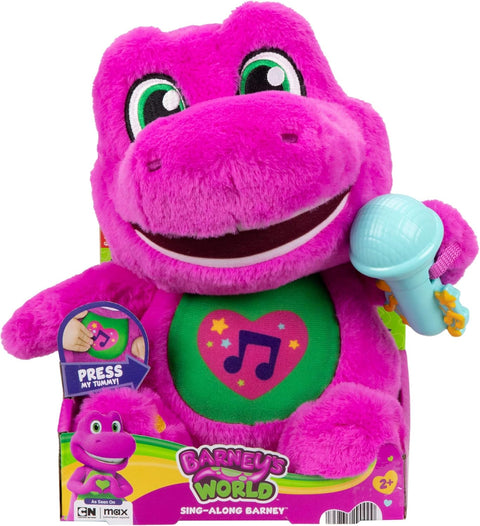 Fisher-Price Barney's World Sing Along Barney Plush 27cm