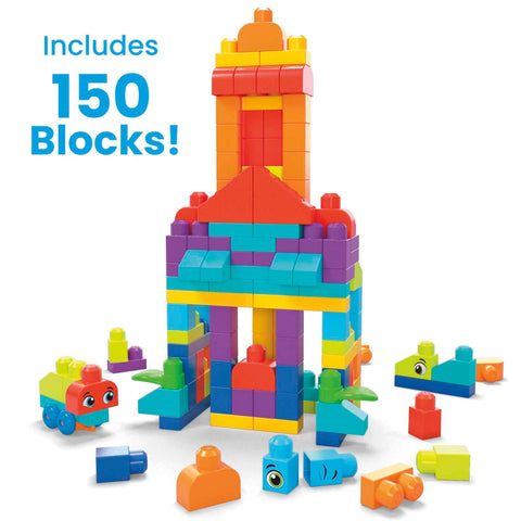 Mega Bloks Bigger Building Bag 150 Pieces