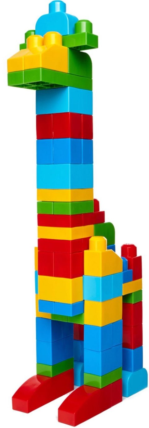 Mega Bloks First Big Building Bag Classic Blue, 80 Pieces