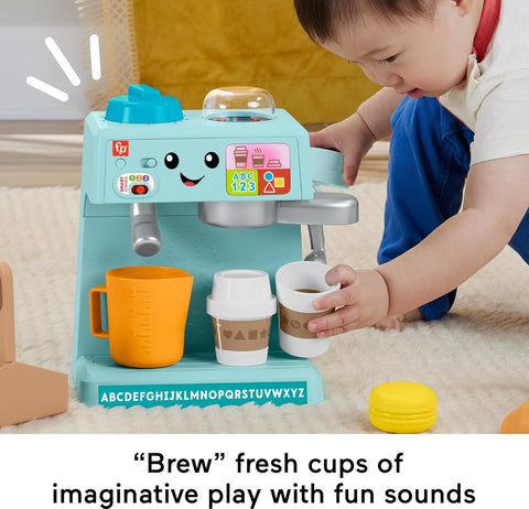 Fisher-Price Laugh & Learn & Serve Coffee Café Musical Playset