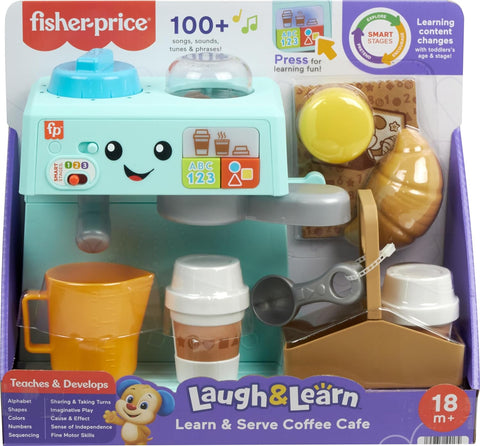 Fisher-Price Laugh & Learn & Serve Coffee Café Musical Playset