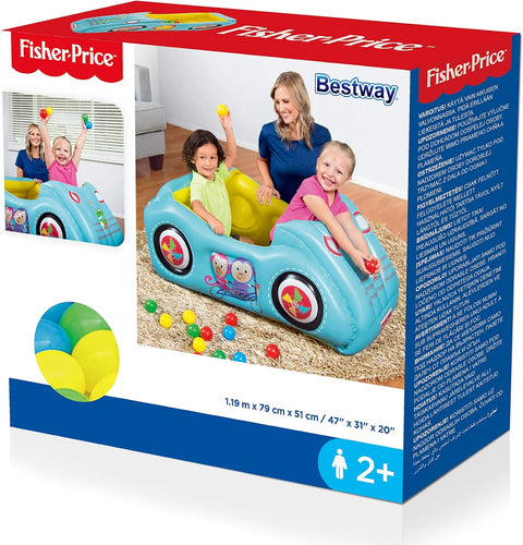 Bestway Fisher-Price Race Car Ball Pit 119x79x51cm