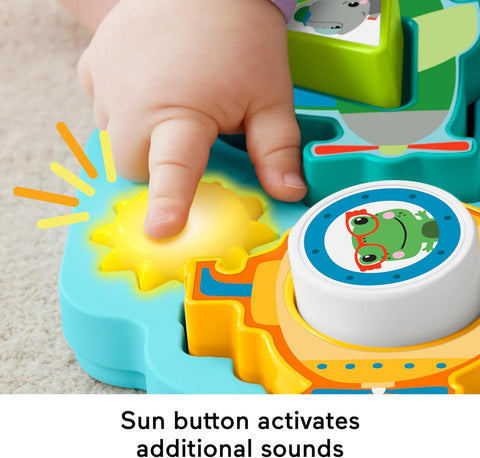 Fisher-Price Shapes & Sounds Vehicle Puzzle