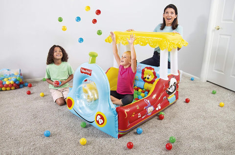 Bestway Fisher-Price Train Ball Pit 132x94x89cm