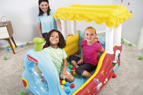 Bestway Fisher-Price Train Ball Pit 132x94x89cm