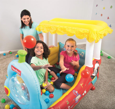 Bestway Fisher-Price Train Ball Pit 132x94x89cm