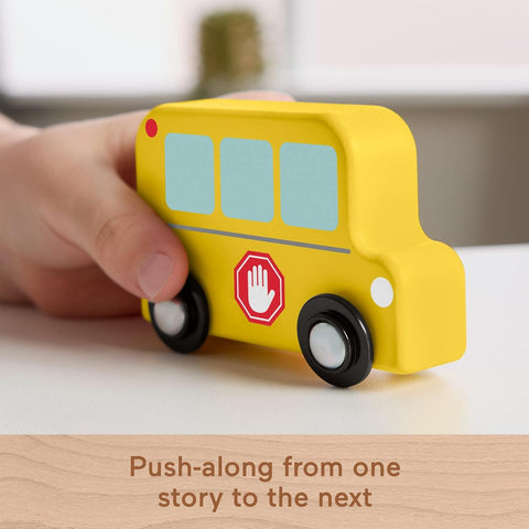 Fisher-Price Wooden Vehicle Pack 4 Pieces