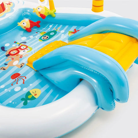 Intex Fishing Fun Play Center with Slide 218x188x99cm
