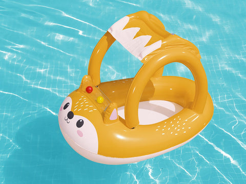 Bestway Friendly Fox Shaded Baby Boat 94x66cm