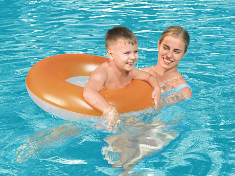Bestway Frosted Neon Swim Tube 76cm