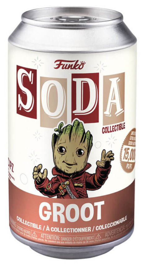 Funko Pop! Soda Marvel Guardians Of Galaxy Little Groot W/ Chase