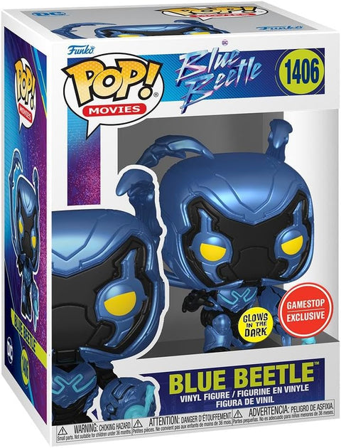 Funko Pop! Movies Blue Beetle Flying Exclusive