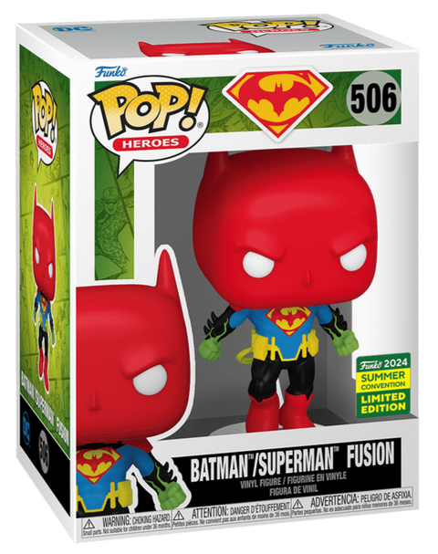 Funko Pop! DC Comics Batman Superman Fusion