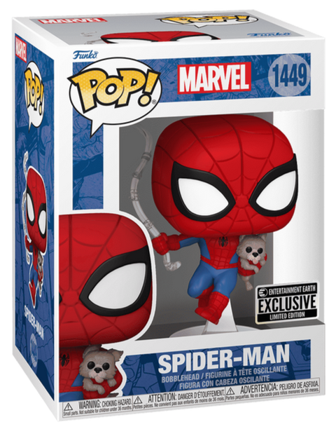 Funko Pop! Spider-Man with Sandwich the Dog Exclusive