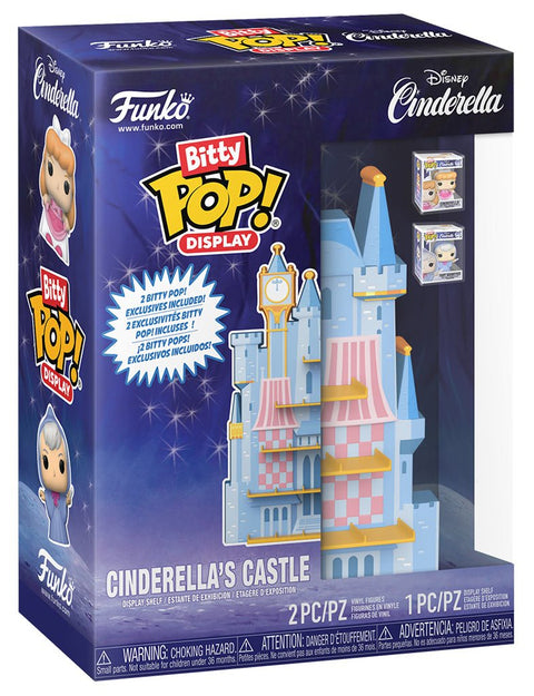 Funko Pop! Cinderella's Castle Funko Bitty Pop! Display Shelf