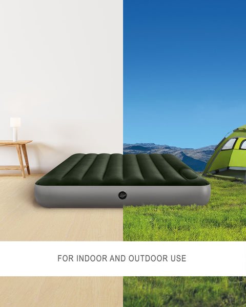 Intex Full Dura-Beam Downy Air Mattress With Built-In Foot Pump 191x137x25cm
