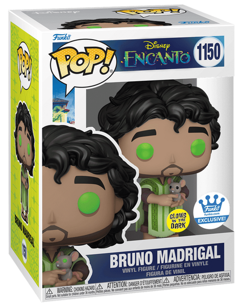 Funko Pop! Disney Encanto Bruno Madrigal Glow in the Dark