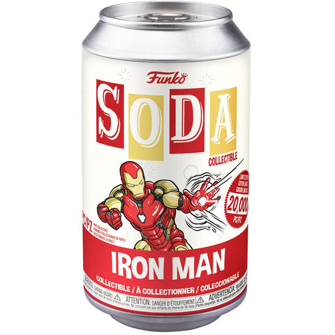 Funko Pop! Vinyl SODA Marvel Avengers Endgame Iron Man W/ Chase