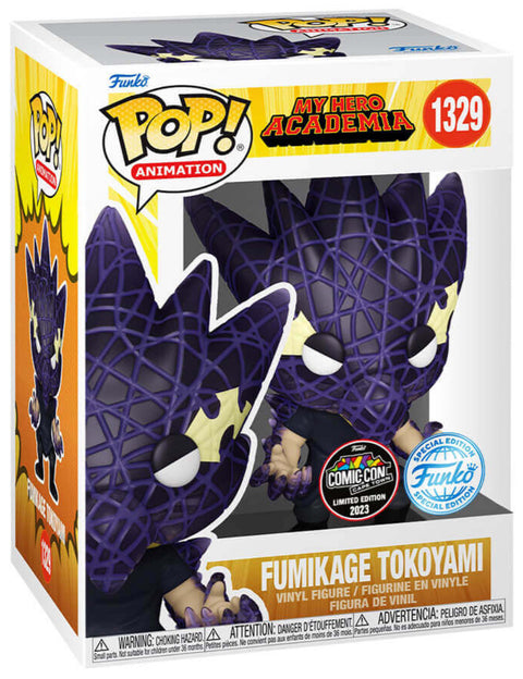 Funko Pop! My Hero Academia Fumikage Tokoyami Black Abyss Exclusive
