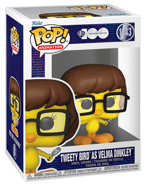 Funko Pop! Animation Looney Tunes Tweety Bird as Velma Dinkley