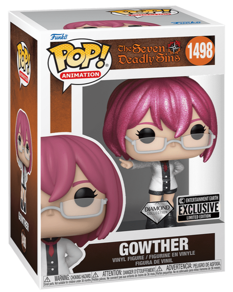 Funko Pop! Animation: Seven Deadly Sins Gowther Diamond Glitter Exclusive