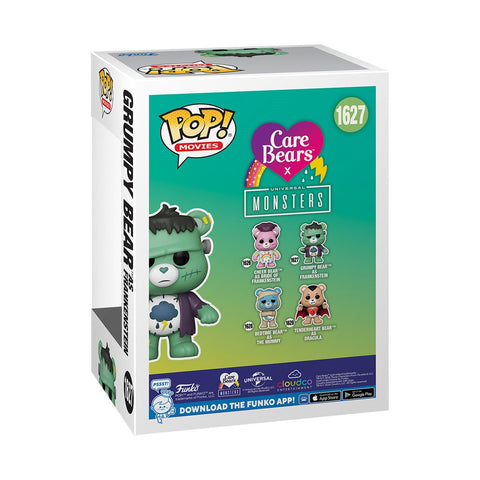 Funko Pop! Care Bears x Universal Monsters Grumpy Bear as Frankenstein