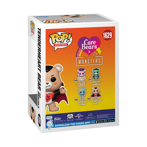 Funko Pop! Care Bears x Universal Monsters Tenderheart Bear as Dracula