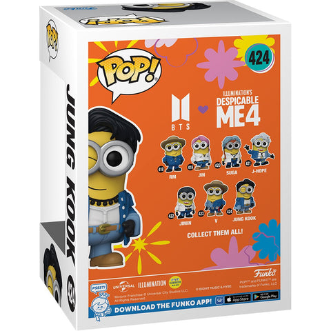 Funko Pop! Despicable Me 4 Minion x BTS Jung Kook