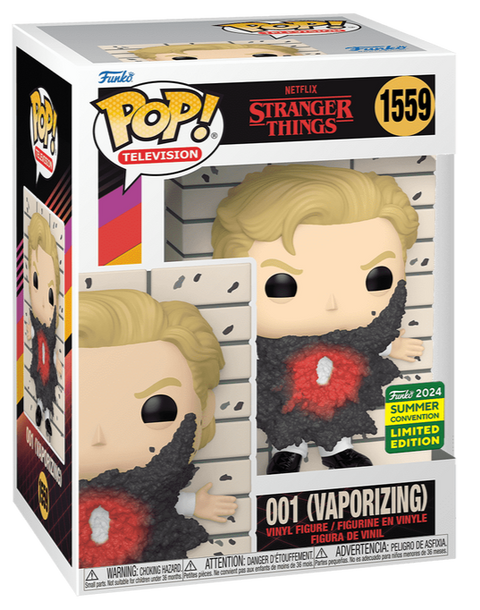 Funko Pop! Stranger Things Number One 001 Vaporizing