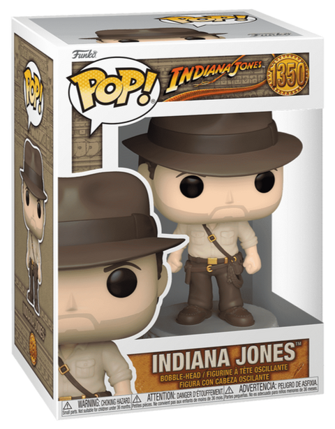 Funko Pop! Raiders of The Lost Ark Indiana Jones with Satchel