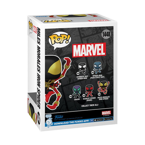 Funko Pop! Spider-Man Comics Miles Morales Iron Spider w/ Chase