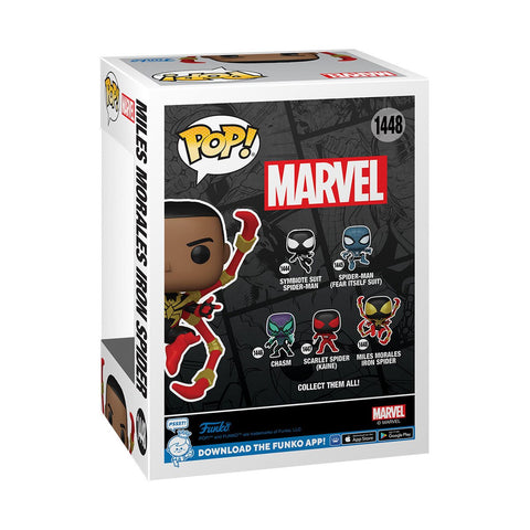 Funko Pop! Spider-Man Comics Miles Morales Iron Spider w/ Chase