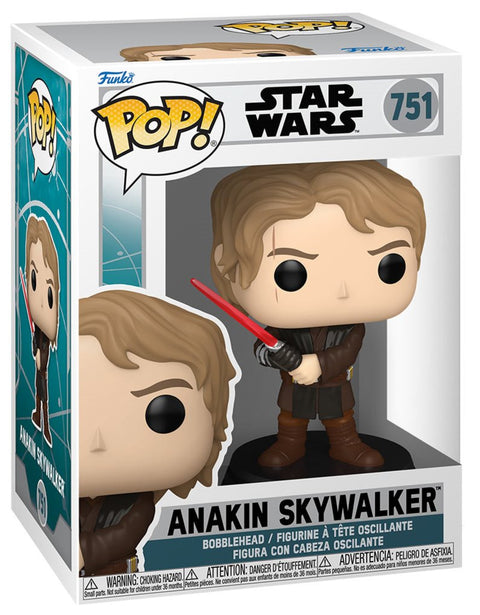 Funko Pop! Star Wars: Ahsoka Series 3 Anakin Skywalker with Red Lightsaber