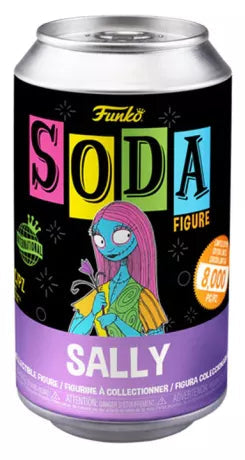 Funko Pop! Vinyl SODA The Nightmare Before Christmas Sally (Black Light) W/ Chase