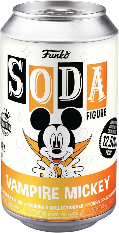 Funko Pop! Vinyl Soda Mickey Mouse Vampire Mickey W/ Chase