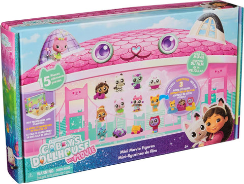 Gabby's Dollhouse The Movie, 15-Piece Mini Movie Figures