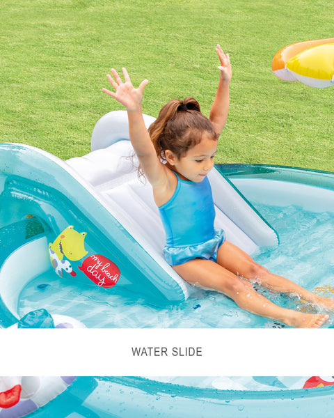 Intex Gator Inflatable Play Center With Slide 200x170x84cm