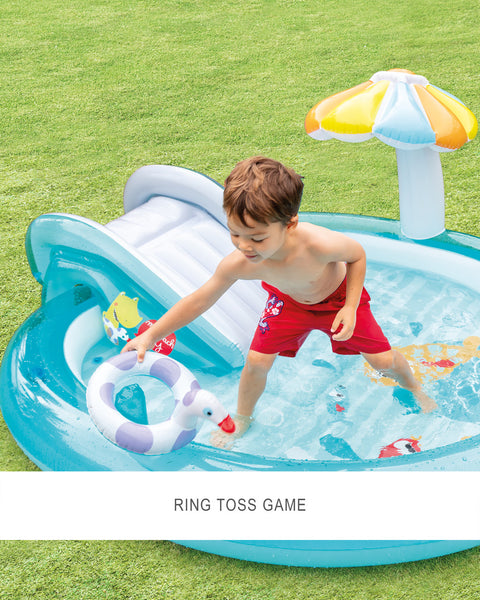 Intex Gator Inflatable Play Center With Slide 200x170x84cm
