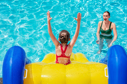 Bestway Giant Inflatable Pool Water Slide 247x124x100cm